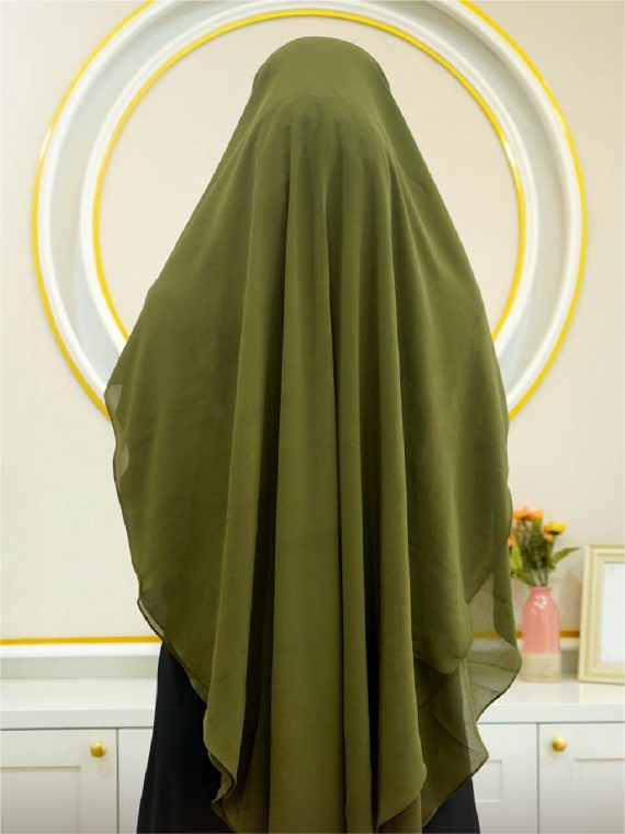 QAILAH - Khimar Only (Mossgreen) - Gambar 3