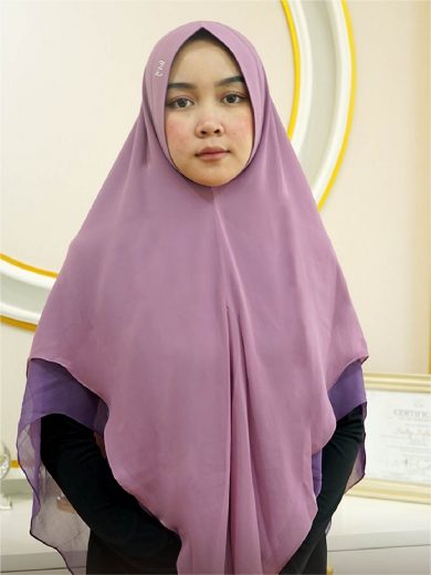 ROROJONGRANG - Khimar Only (Royal Purple)