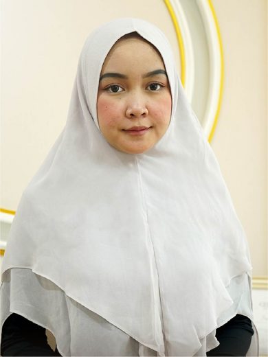 SARAH – Khimar Only (Silver)