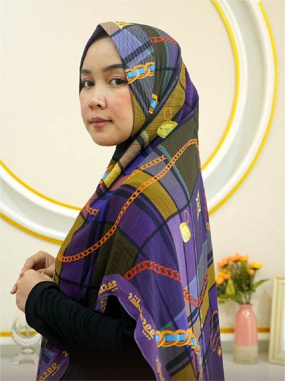 SEVIA - Khimar Only (Purple) - Gambar 2