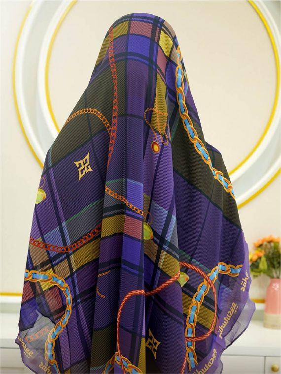 SEVIA - Khimar Only (Purple) - Gambar 3