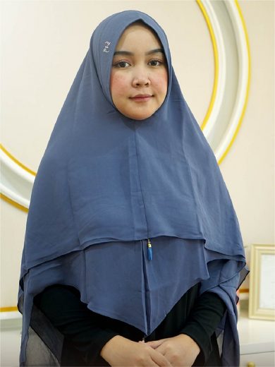 TASEL – Khimar Only (Cadet Blue)