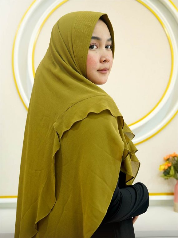 SASMAYA - Khimar Only (Olive) - Gambar 2
