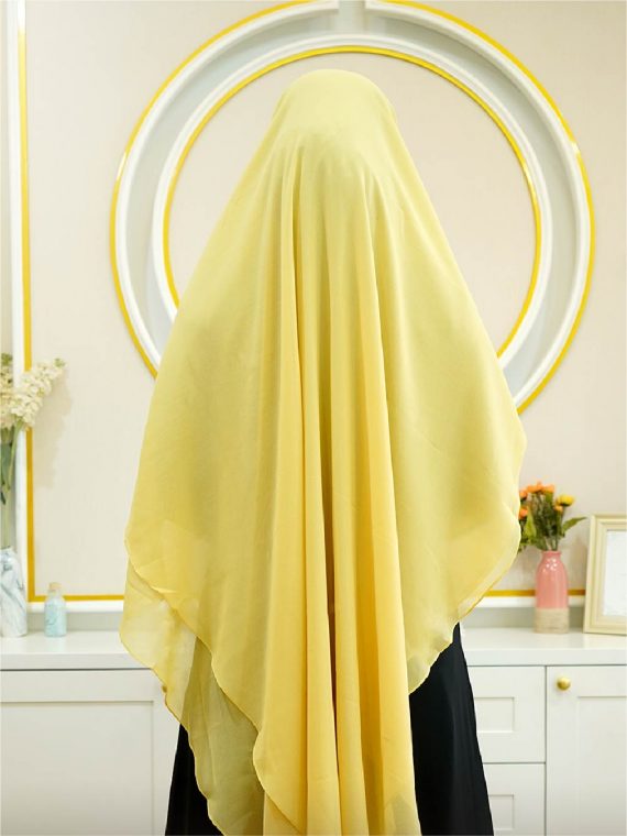 SAVIRA - Khimar Only (Banana) - Gambar 2