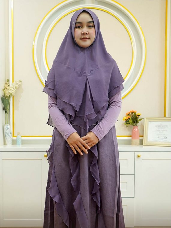 SEVIA – Gamis Set (Purple)