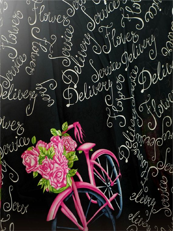 Gamis Only Motif Typography (Black) - Gambar 2