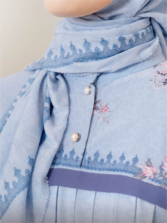 DANEN – Dress Set (Soft Blue) - Gambar 4