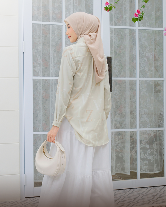 NAWEL - Top Only ( Sage ) - Gambar 2