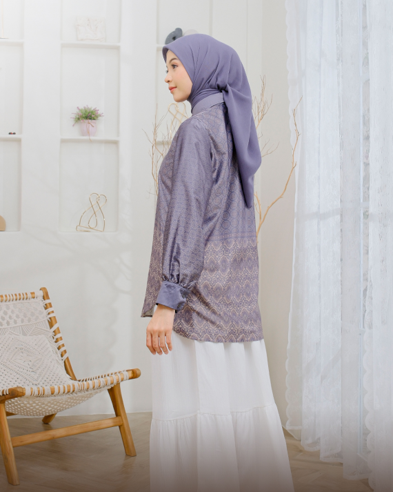 TANISHA - Top Only ( Comet Purple ) - Gambar 2