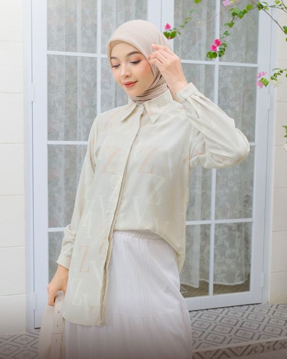 NAWEL - Top Only ( Sage ) - Gambar 3