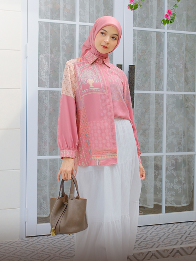 RAYYA - Top Only ( Dusty Pink )