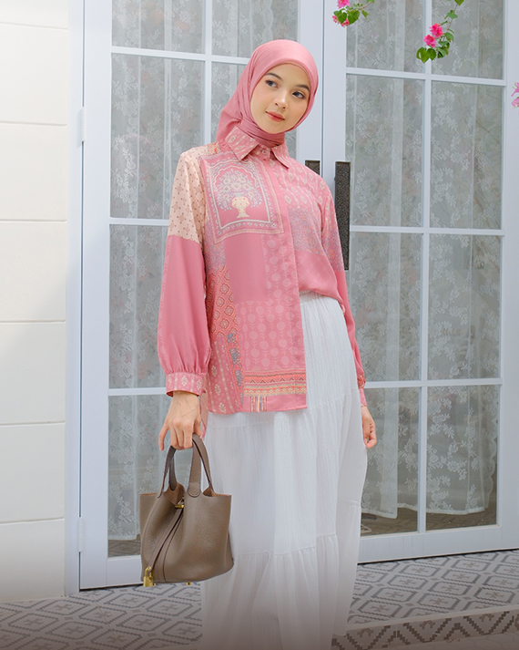 RAYYA - Top Only ( Dusty Pink )