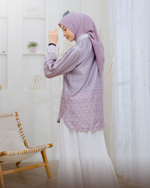 TANISHA - Top Only ( Languid Lavender ) - Gambar 2