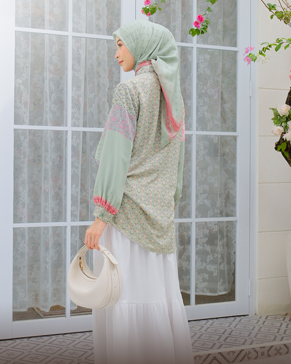 RAYYA - Top Only ( Sage Green ) - Gambar 2