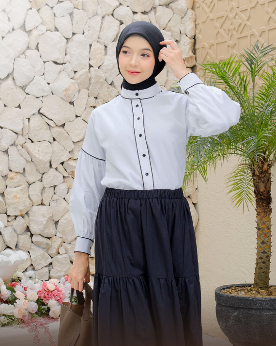 VANIA - Top Only ( Putih ) - Gambar 3