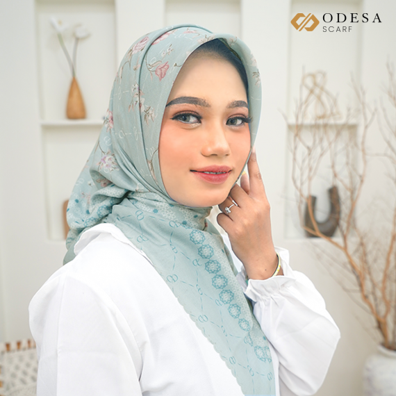 QARA series 115 x 115 ( Dusty Blue ) - Gambar 2