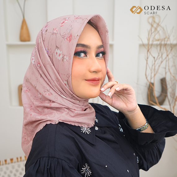 QARA series 115 x 115 ( Dusty Pink ) - Gambar 4