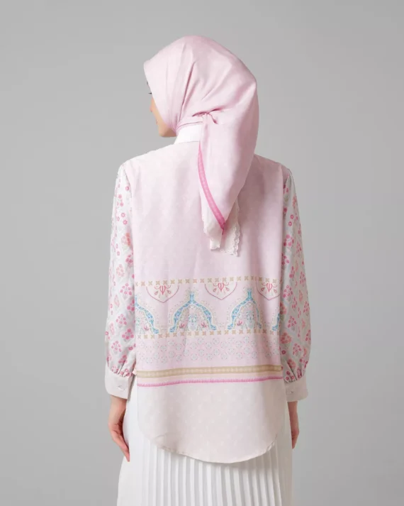 EVELYN - Blouse (Pink) - Gambar 2