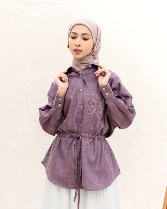 ASVARA - Blouse (Lavender)