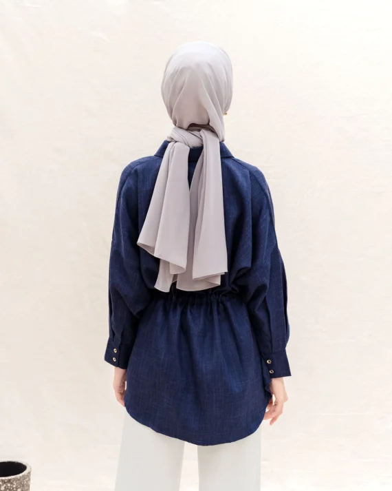 ASVARA - Blouse (Denim) - Gambar 2
