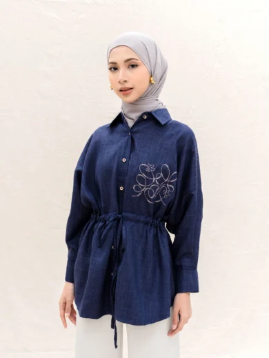 ASVARA - Blouse (Denim)
