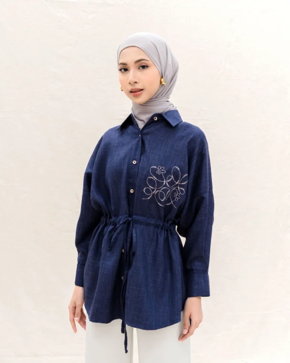 ASVARA - Blouse (Denim)